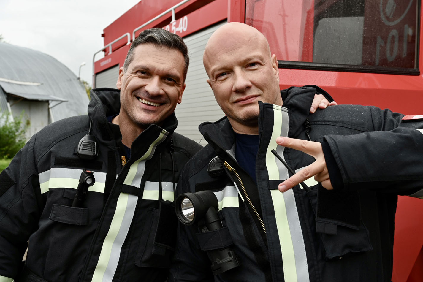 Панфилов и&nbsp;Миллер освоят профессию пожарных в&nbsp;сериале