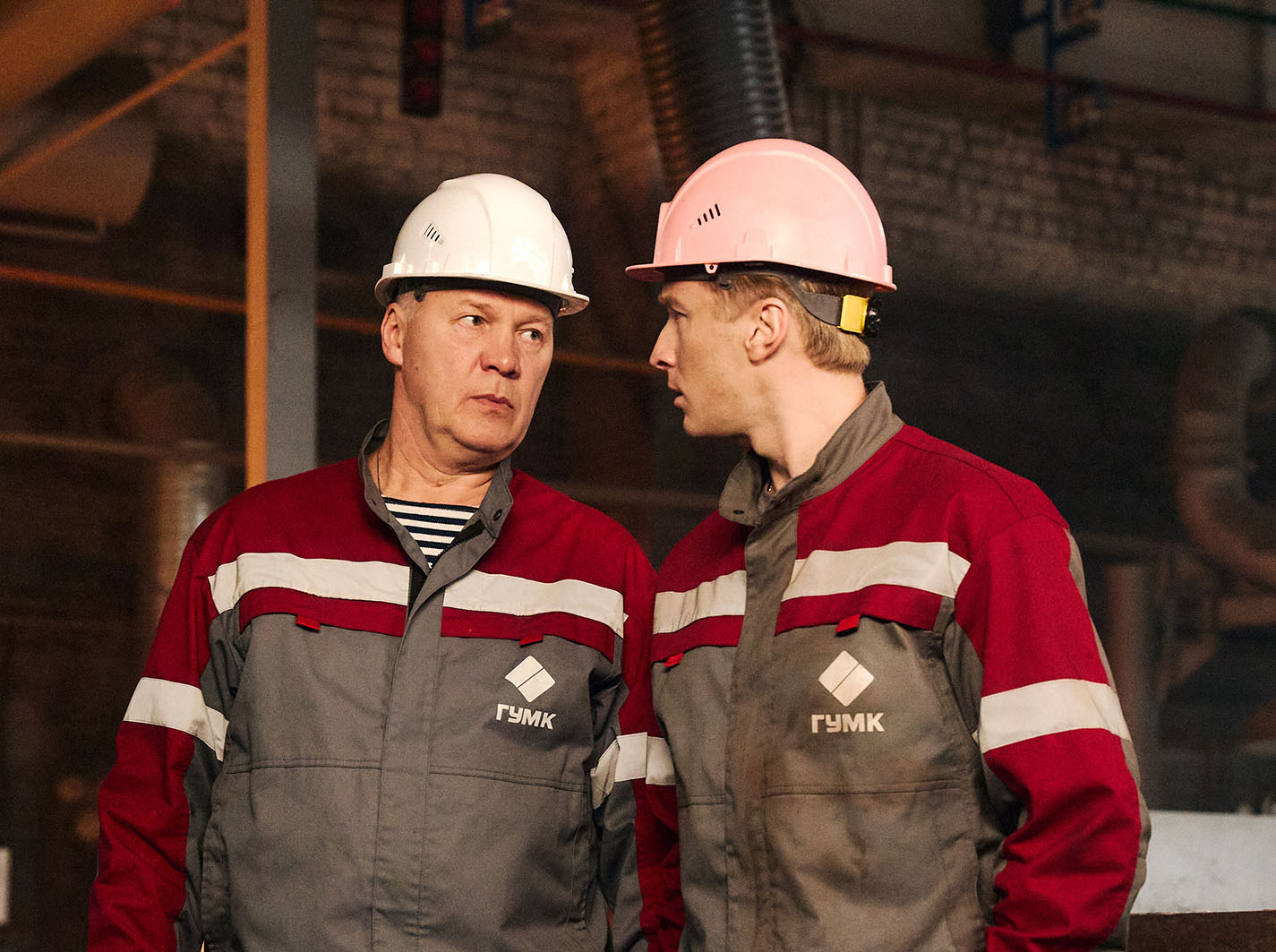 Чепурченко и&nbsp;Журавлев поработали металлургами в&nbsp;сериале 