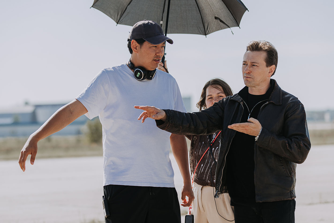 Евгений Сангаджиев и Сергей Безруков