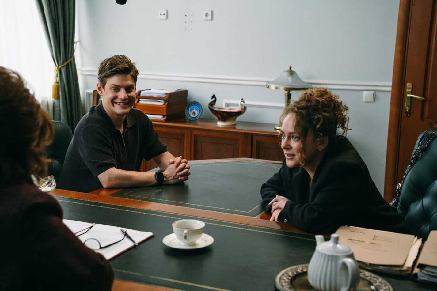 Павел Табаков и Аглая Тарасова