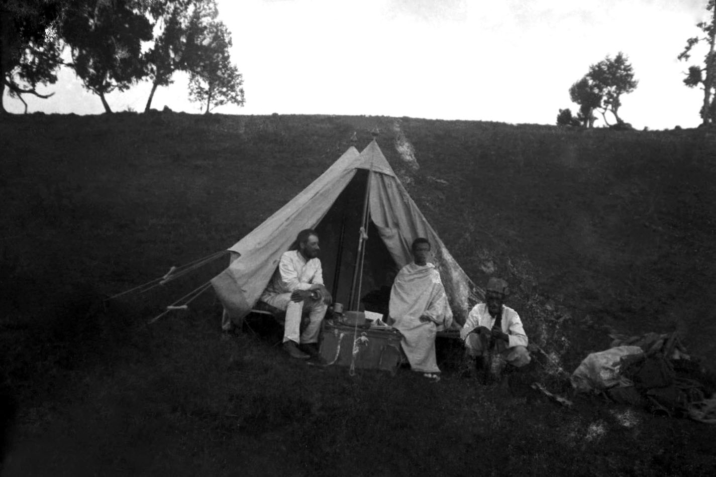 Николай Гумилев и Николай Сверчков в Африке (1913)