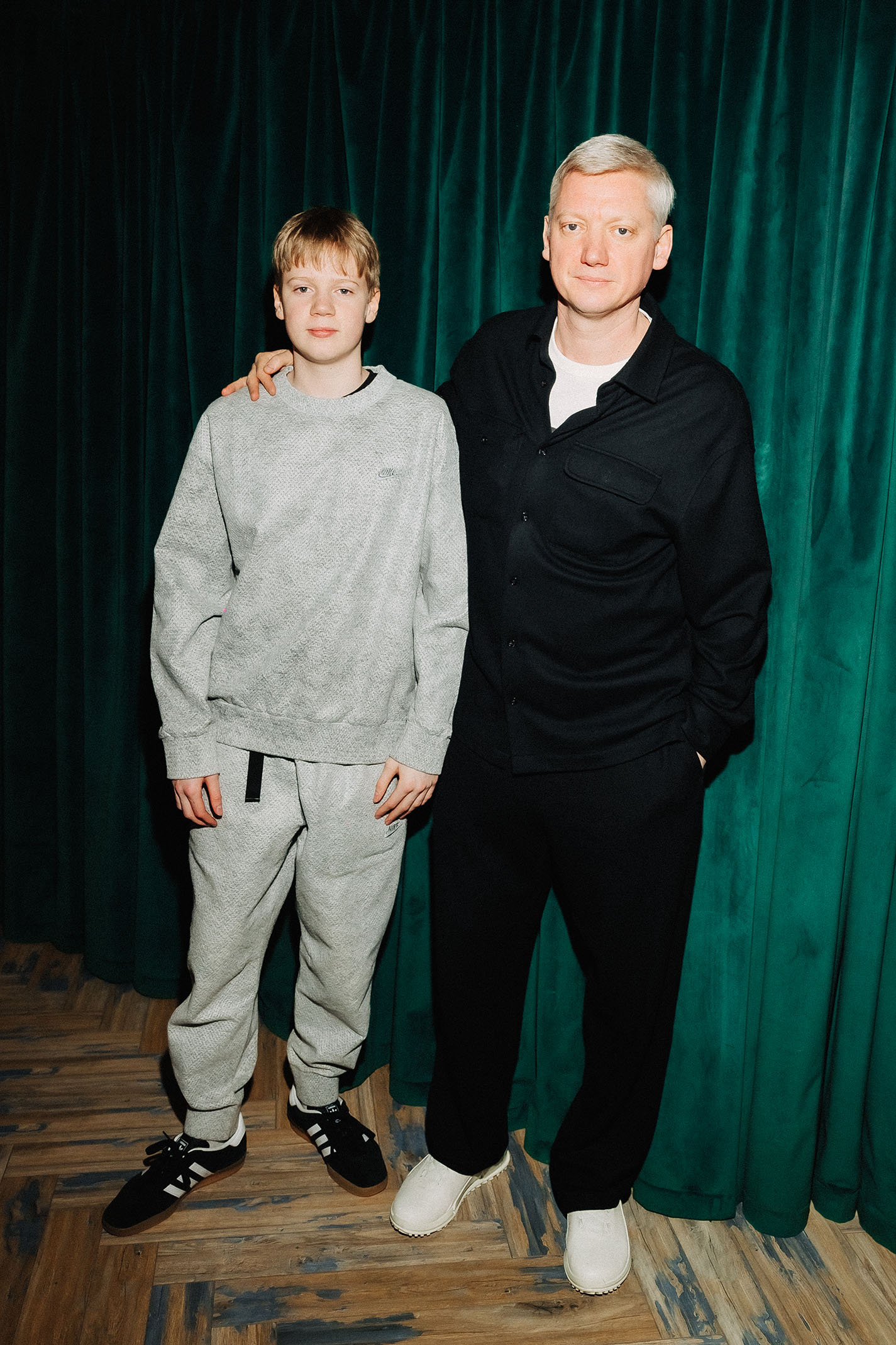 Павел Ворожцов с сыном