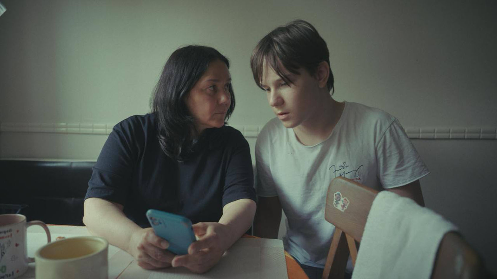 Захар Шомин с мамой