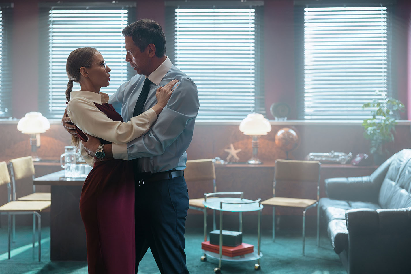 Татьяна Бабенкова и Андрей Мерзликин в сериале «ИИнга»