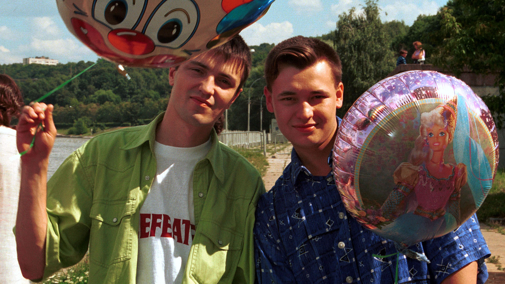 Алексей Потехин и Сергей Жуков. 1997 год