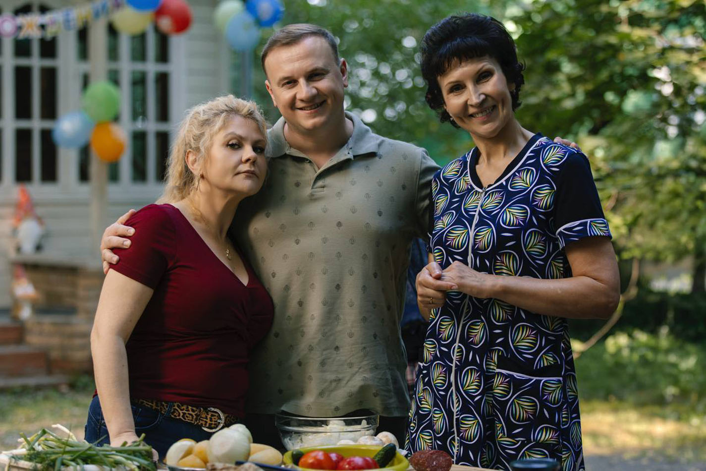 Валентина Мазунина, Дмитрий Журавлев и Наталья Павленкова