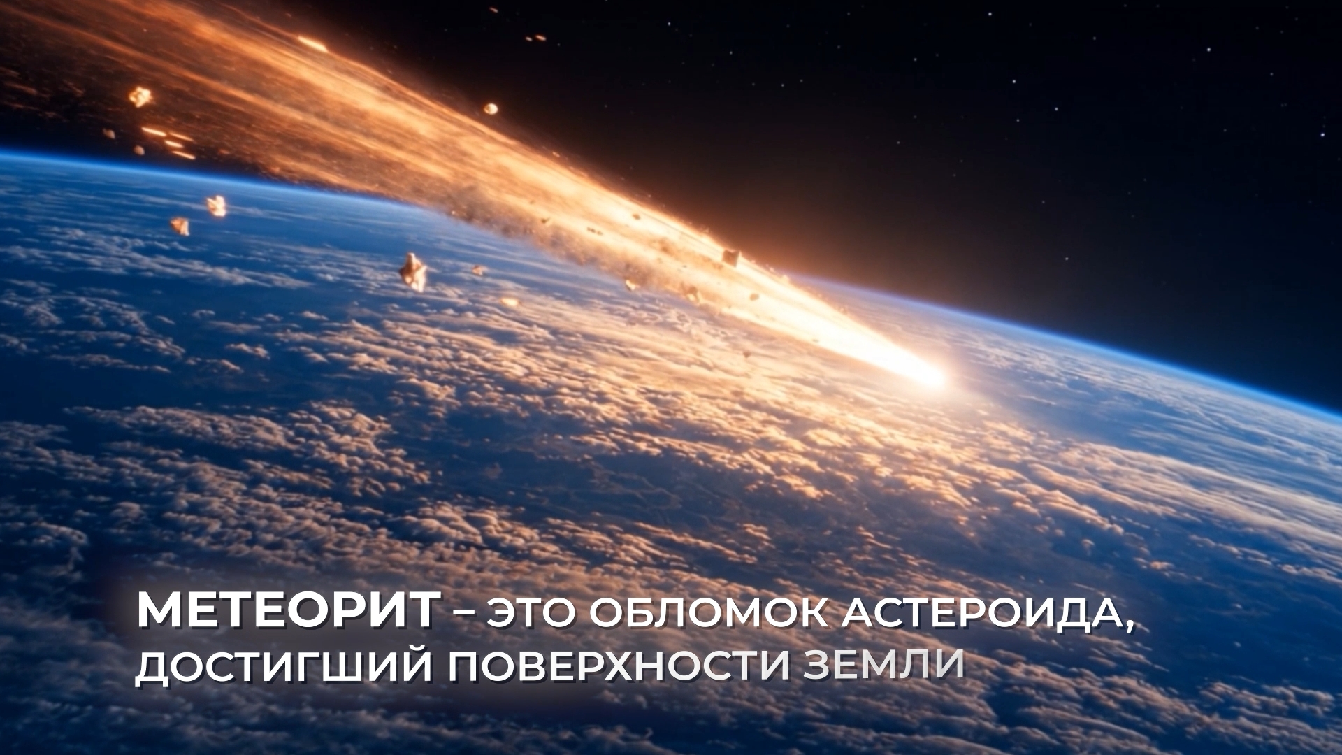 «Что натворили астероиды?»