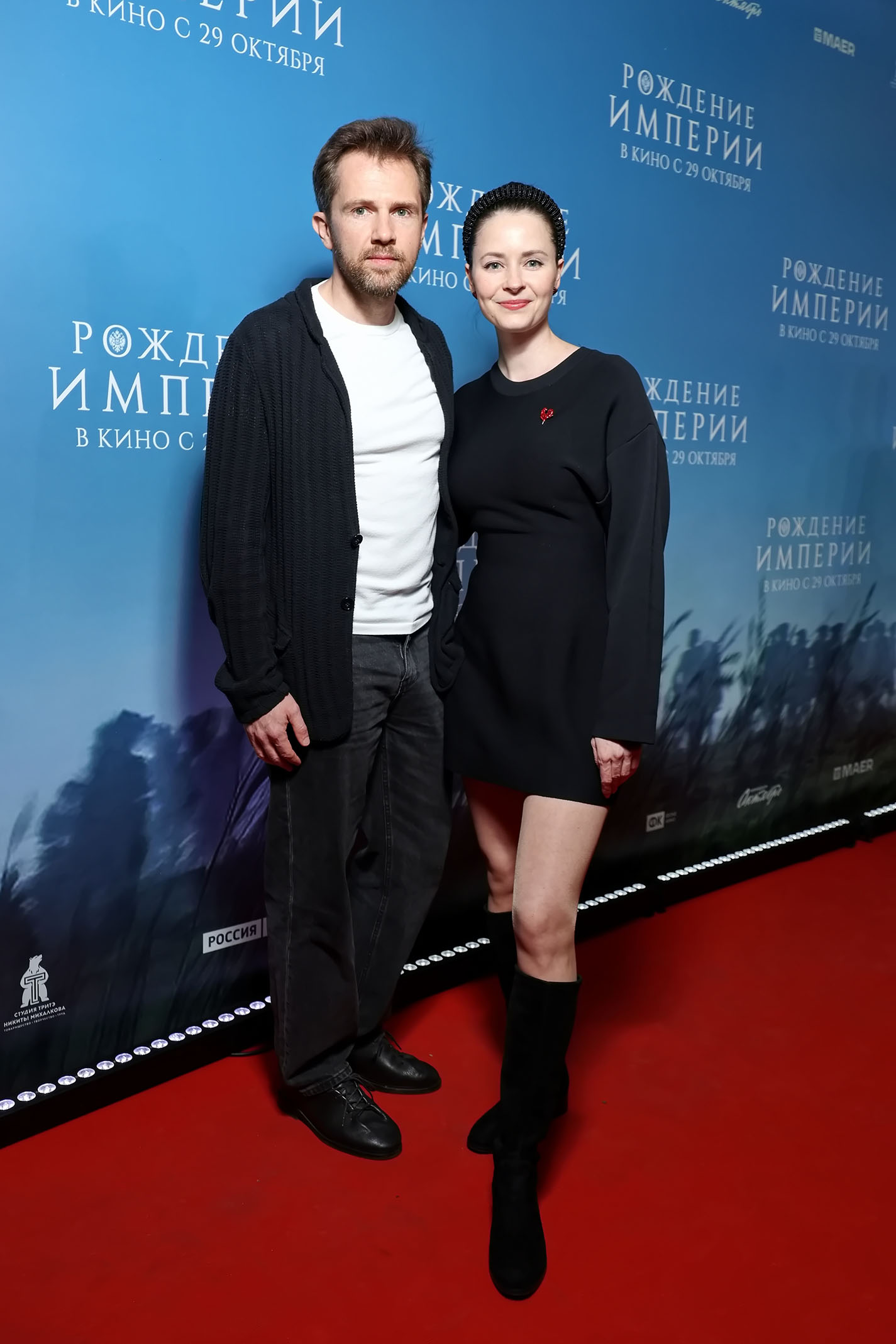 Илья Ермолов с женой Мариной Ворожищевой