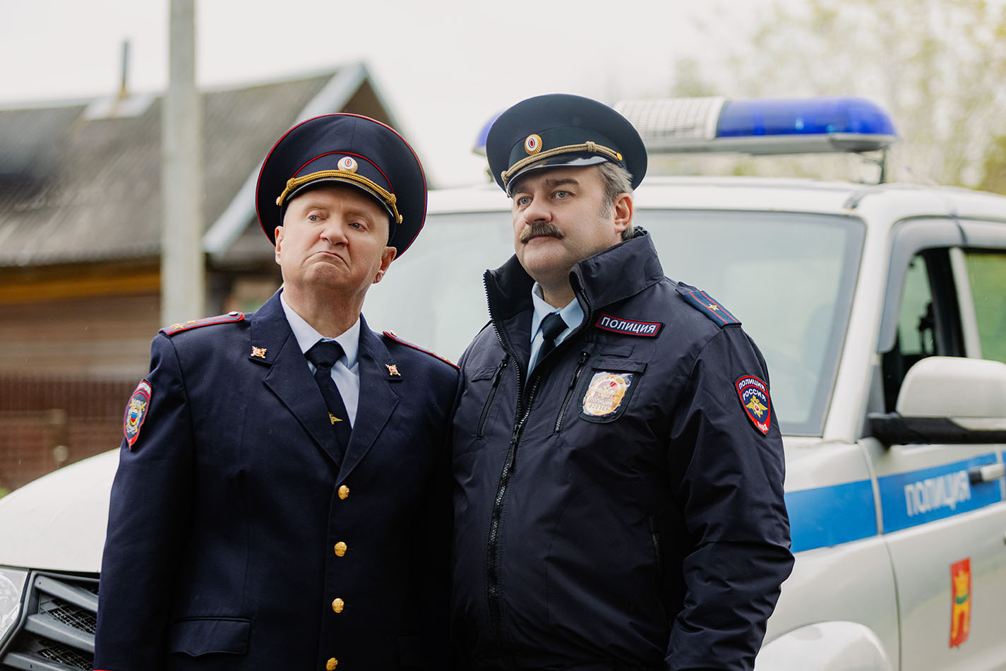 Олег Комаров и Михаил Пореченков